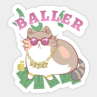 Baller Sticker